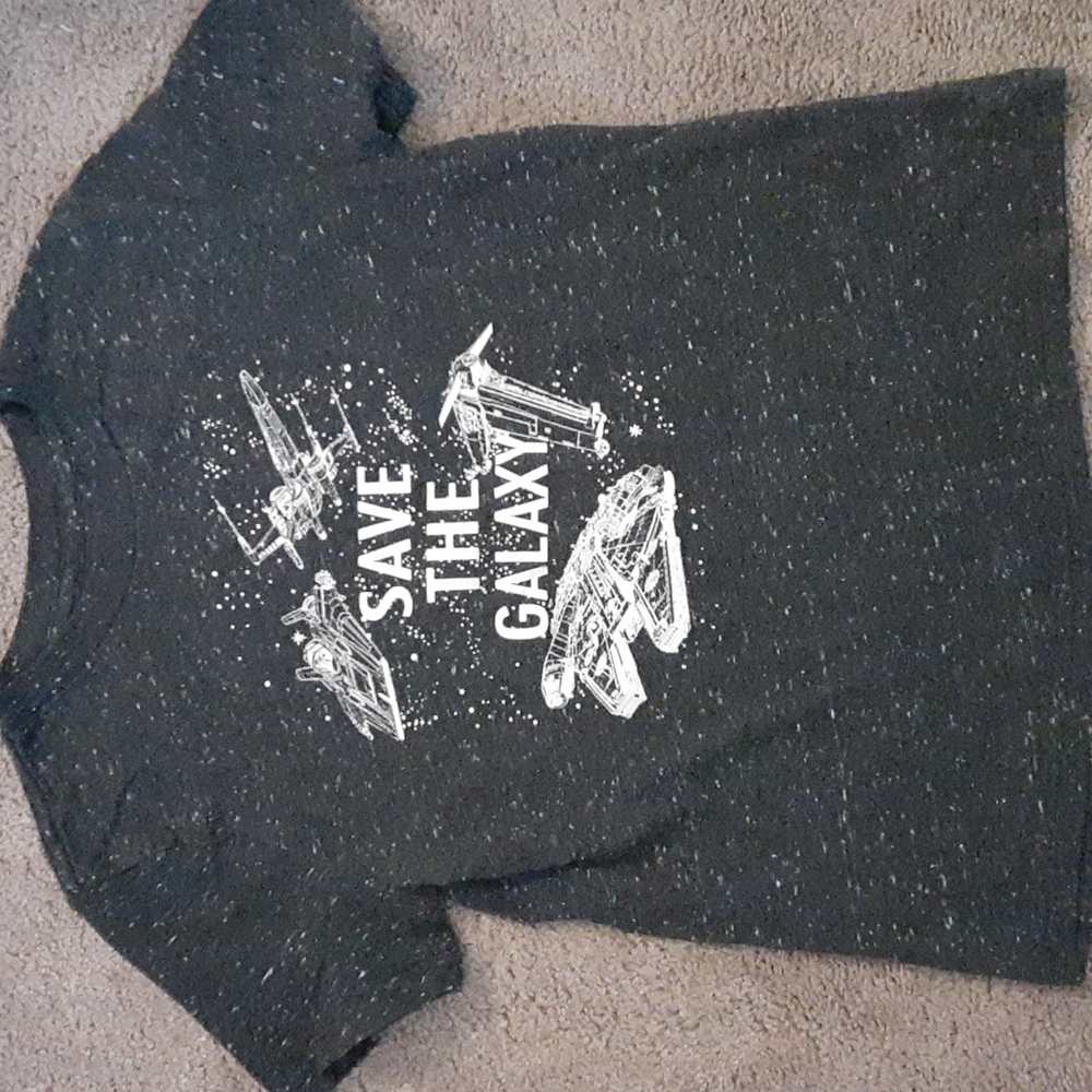 Star Wars Tee, Save The Galaxy, size 6